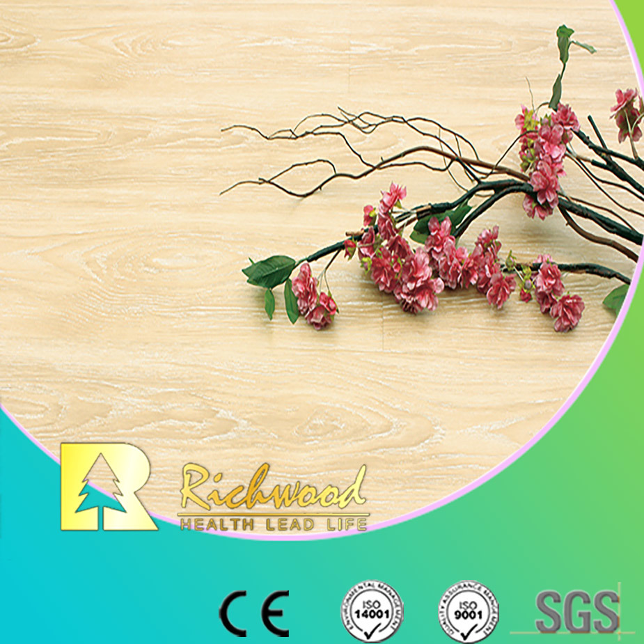 Commercial 8.3mm HDF AC3 Embossed Waxed Edge Laminate Flooring