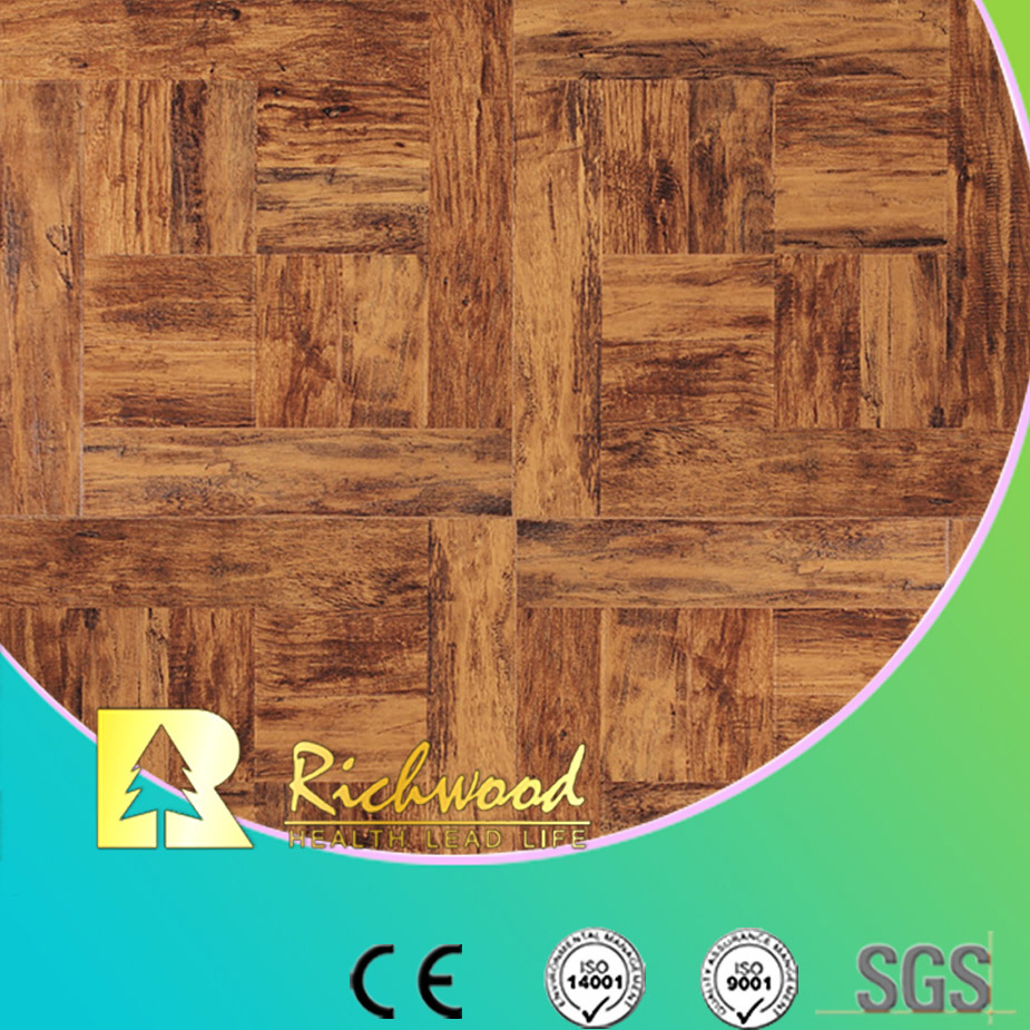 Commercial E0 HDF 12.3mm AC4 Maple Water Resistant Laminate Flooring