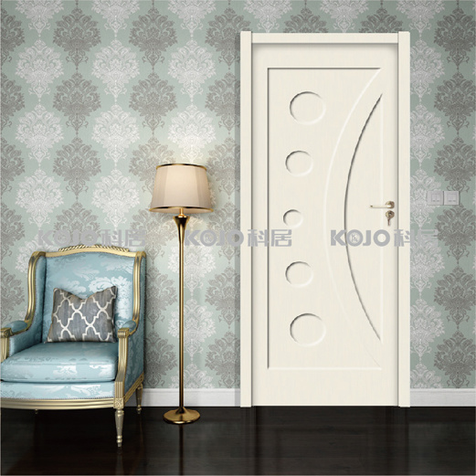 Eco-Friendly WPC Interior Decorative Double Leaf Door (YM-004)