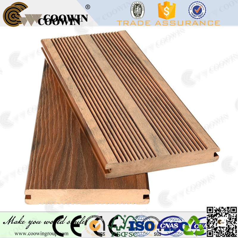 Wholesale Chinese Rice Plastic Like Wood Building Material WPC Decking