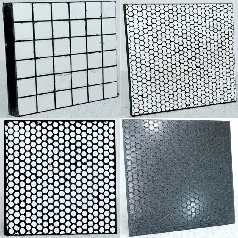 Conveyor Wear Solutions: Ceramic Rubber Matrix