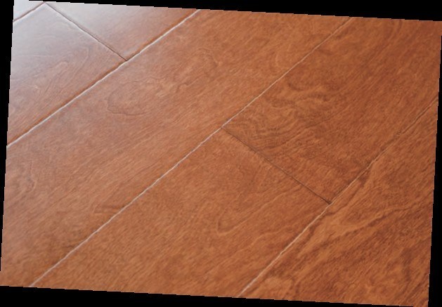 Birch Engineered Wood Flooring-910X125X15mm-OEM with Flat Surface and Light Yellow Color (LYEW 04)