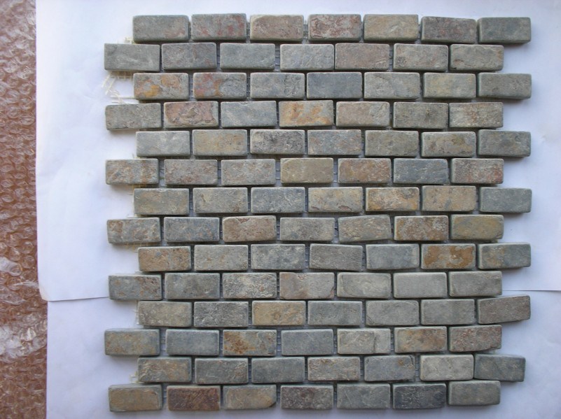 Rusty Slate Amalfi Mosaic Tiles (SSS-79)