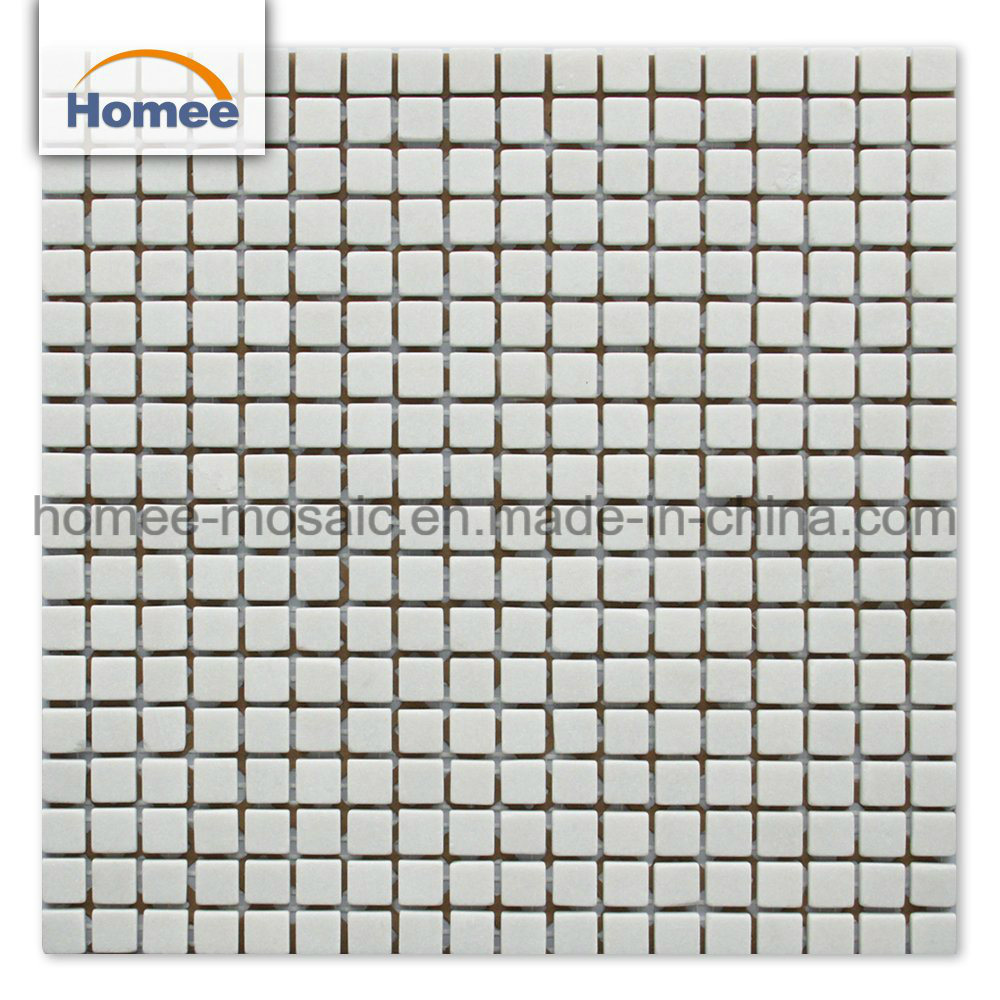 High Quality Classic Square Marble Mosaic Tile Roman Nature Stone New Beige Marble Mosaic
