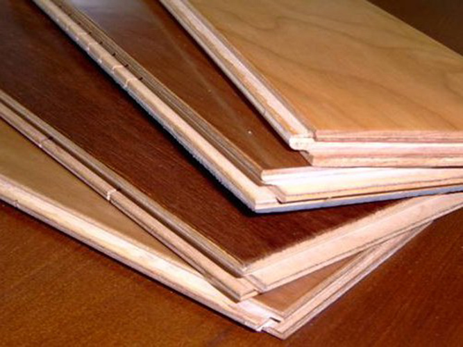 T&G UV Painting Parquet Engineered Wood Flooring