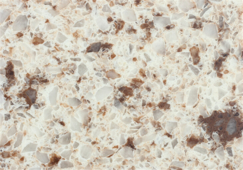 White Artificial Quartz Stone for Countertop