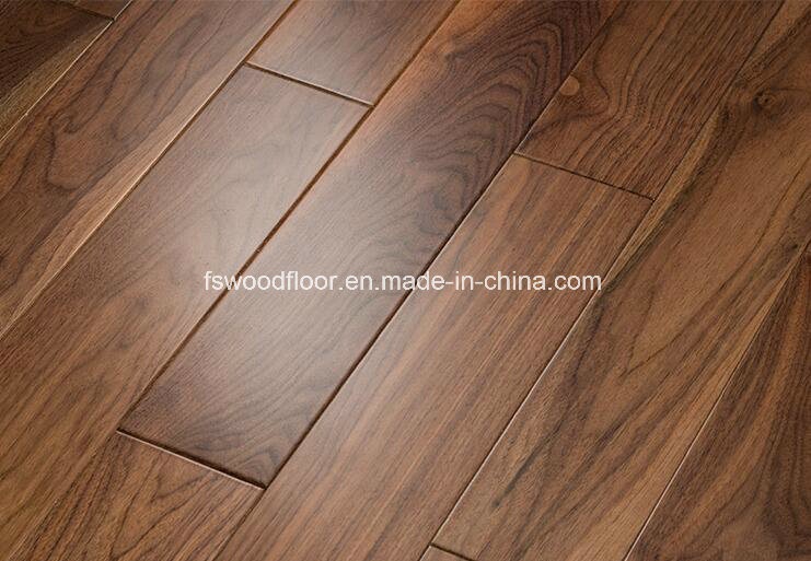 UV Coating Natural Black Walnut Hardwood Flooring