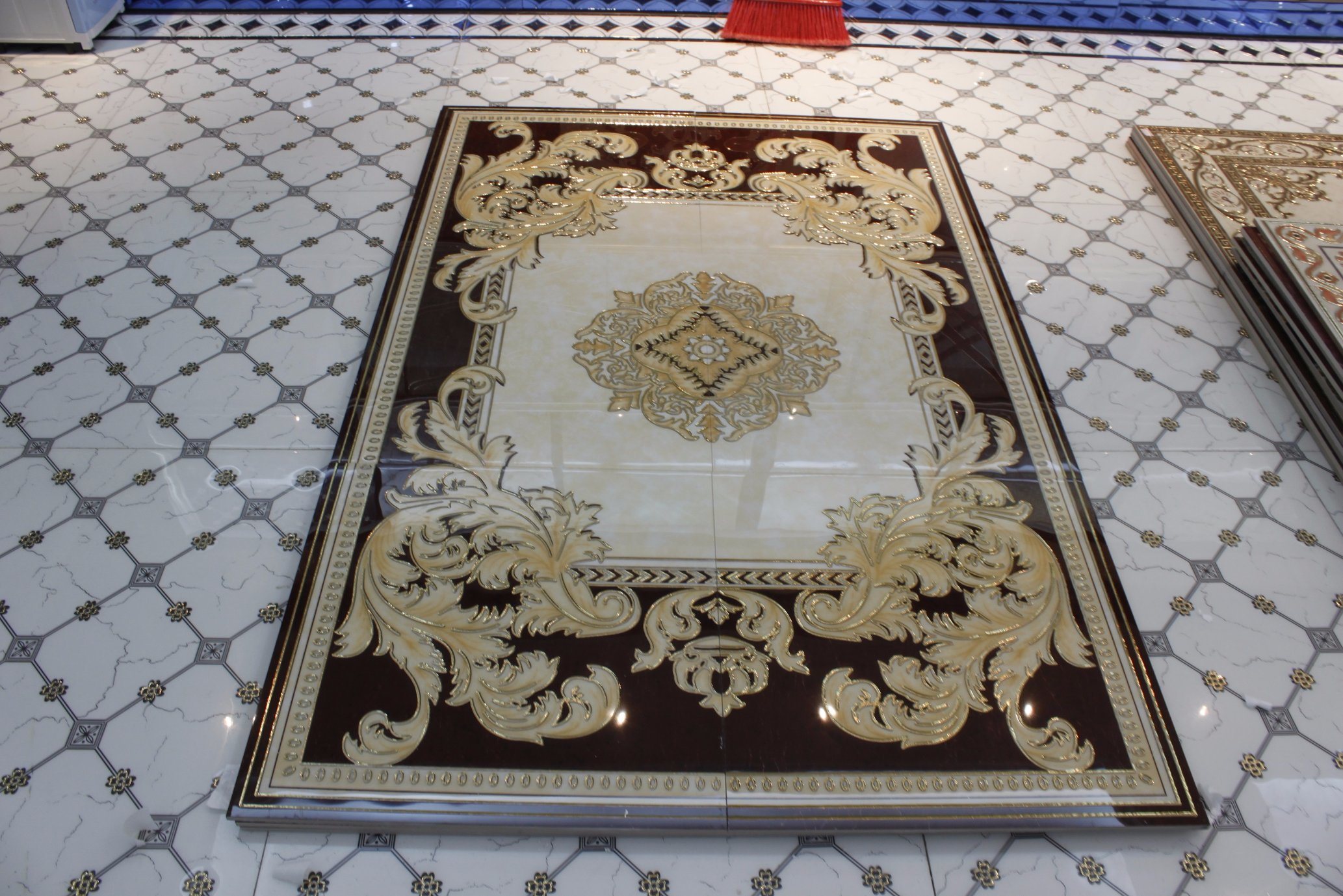 1800X1200mm Ceramic Crystal Carpet Floor Tile