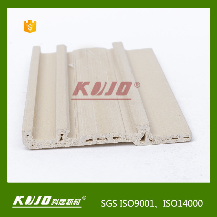 OEM ODM New Material Wood Plastic Composite WPC Skirting Baseboard