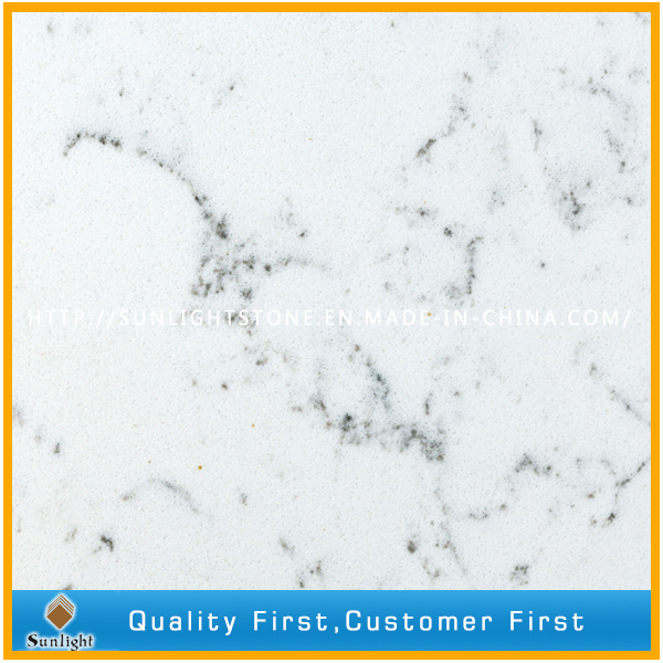 Engineered Solid Surface Artificial Quartz Stone for Kitchen/Bathroom/Shower