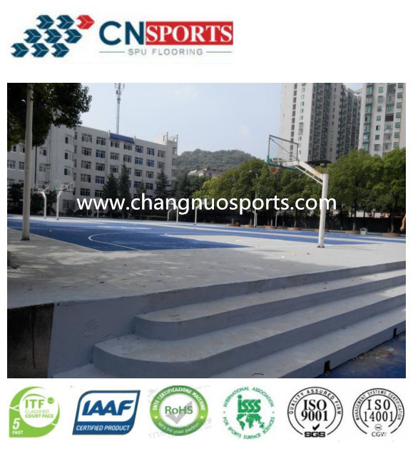 Rubber Sports Flooring for Futsal, Basketball, Volleyball, Handball, Badmitton Court Floor