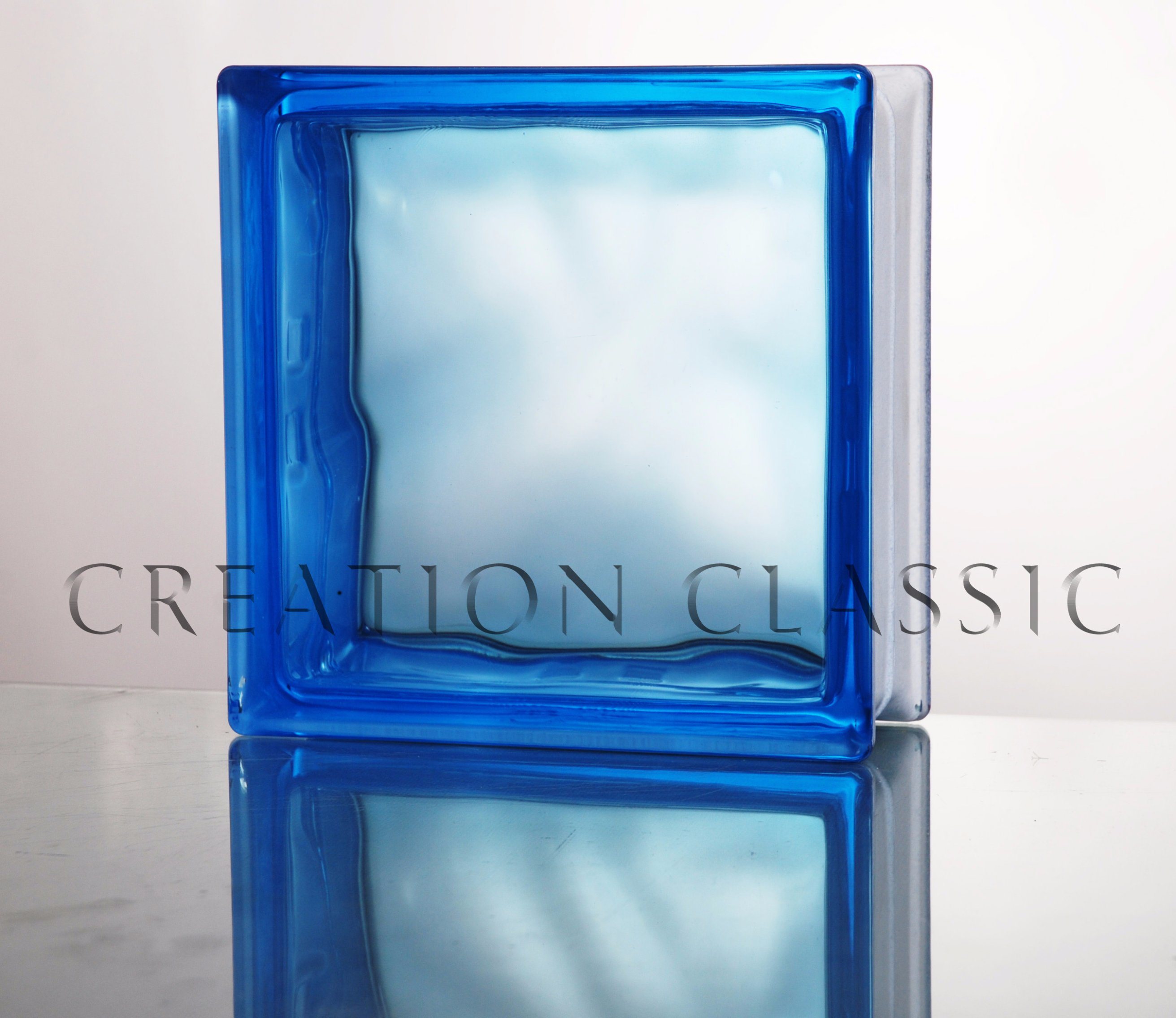 Blue/Tinted Glass Block/Glass Brick for Building Glass