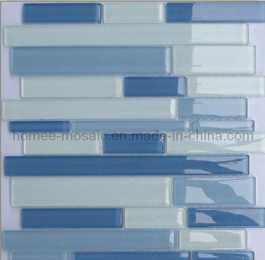 Crystal Glass Mosaic Tile Trim Strip Glass Tile