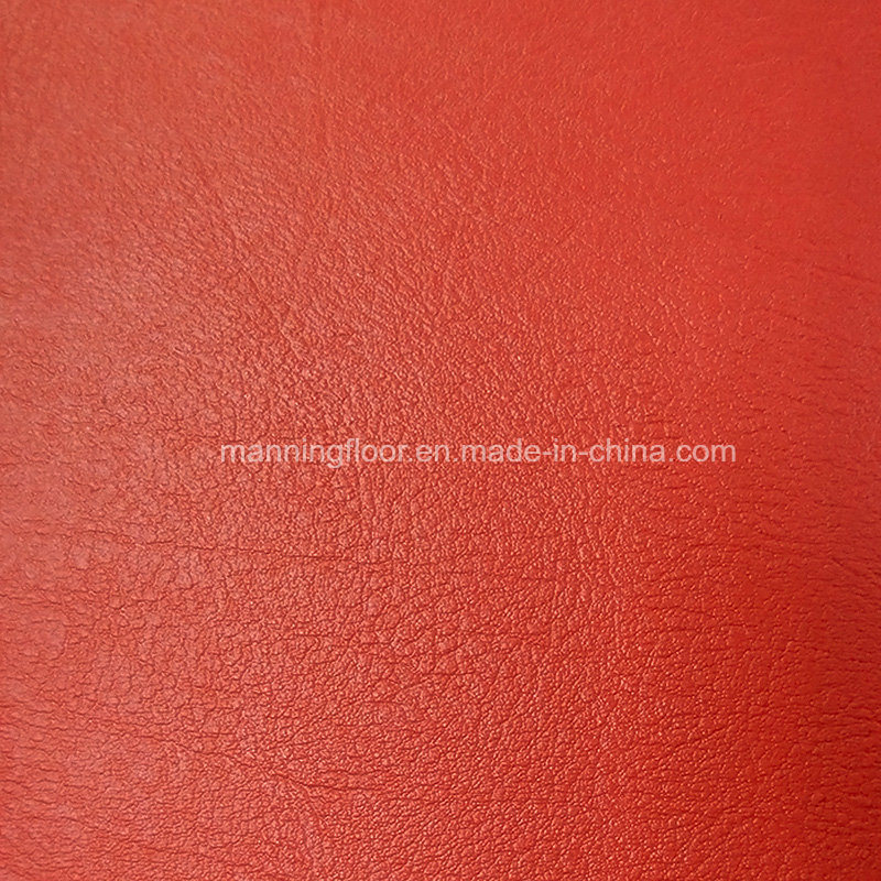 PVC Sports Flooring for Badminton Leather Pattern-4.5mm Thick Hj93118
