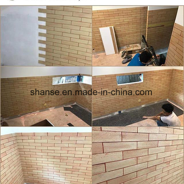 Various Shape Flexible Clay Split Brick Tile