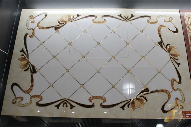 1800X1200mm Polished Crystal Carpet Art Tile for Floor Decoration