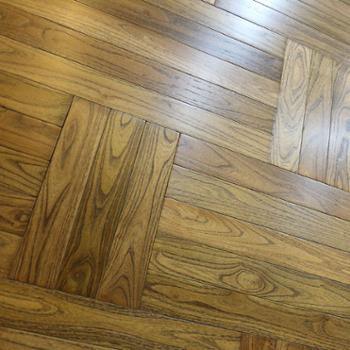 Smooth High Quality Robinia Parquet Wood Flooring