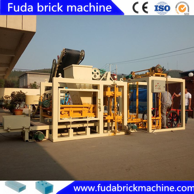 Full Automatic Concrete Pavement Brick Making Machine in Ghana