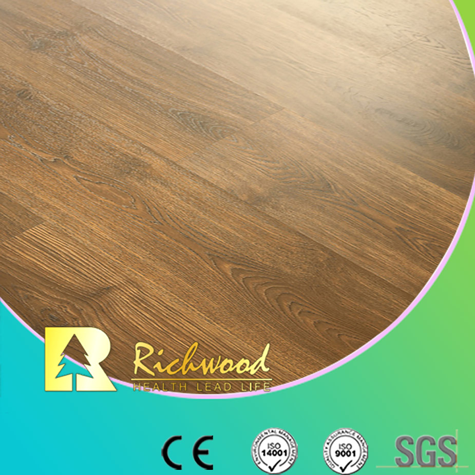 8.3mm E0 HDF AC3 Embossed Oak Sound Absorbing Laminate Flooring