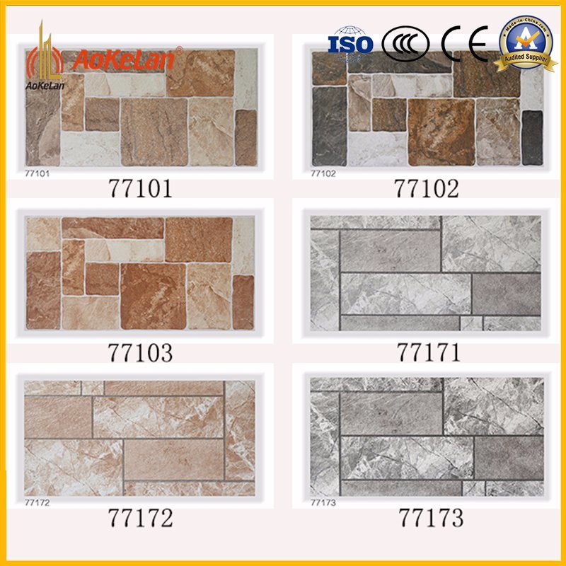 300X600mm Matt Rustic Glazed Wall Tile for Outdoor Building Material