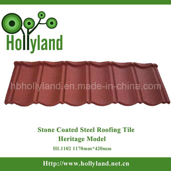 Best Selling Stone Coated Metal Roofing Tile (Classical Type)