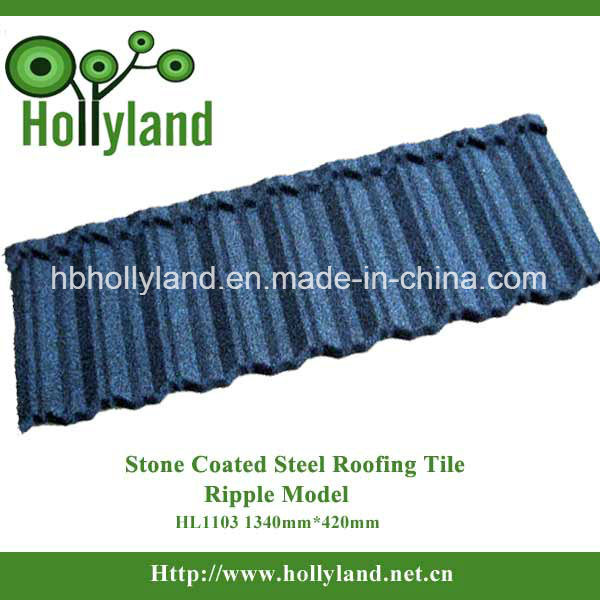 Stone Coated Metal Roofing Tile (Ripple Type HL1103)