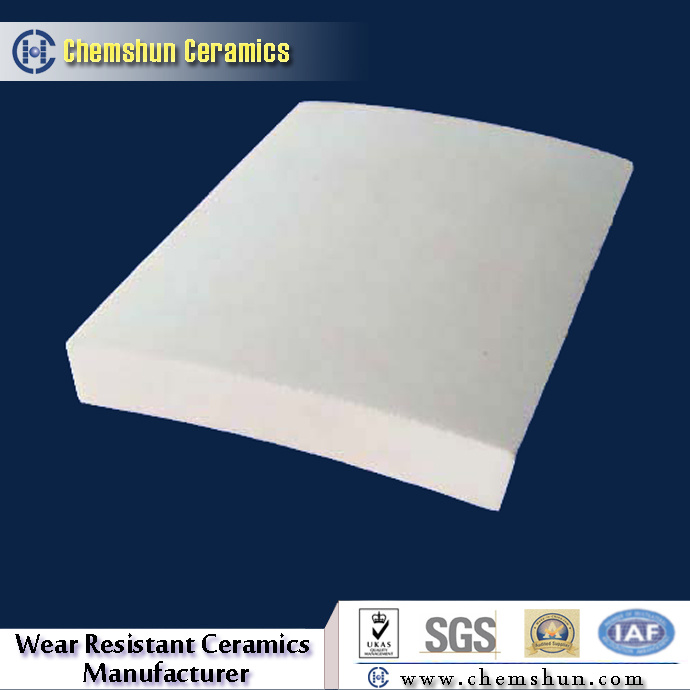 High Alumina Ceramic Cone Tiles for Wear Resistant Linings