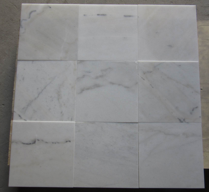 Chinese Volakas White Marble, Marble Tiles and Marble Slabs