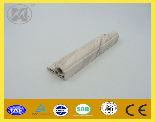 New 2015artificial Marble Stone Plastic PVC Skirting Line