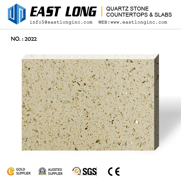 Cheap Wholesale Single Color Artificial Quartz Stone Slab