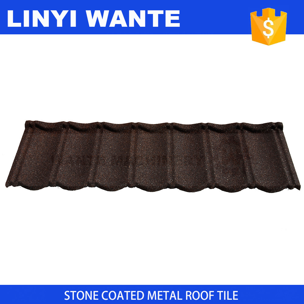 Anti Rust Stone Coated Metal Roofing Tiles