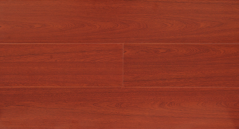 Household 8.3mm E1 Mirror Maple Waxed Edged Laminate Floor
