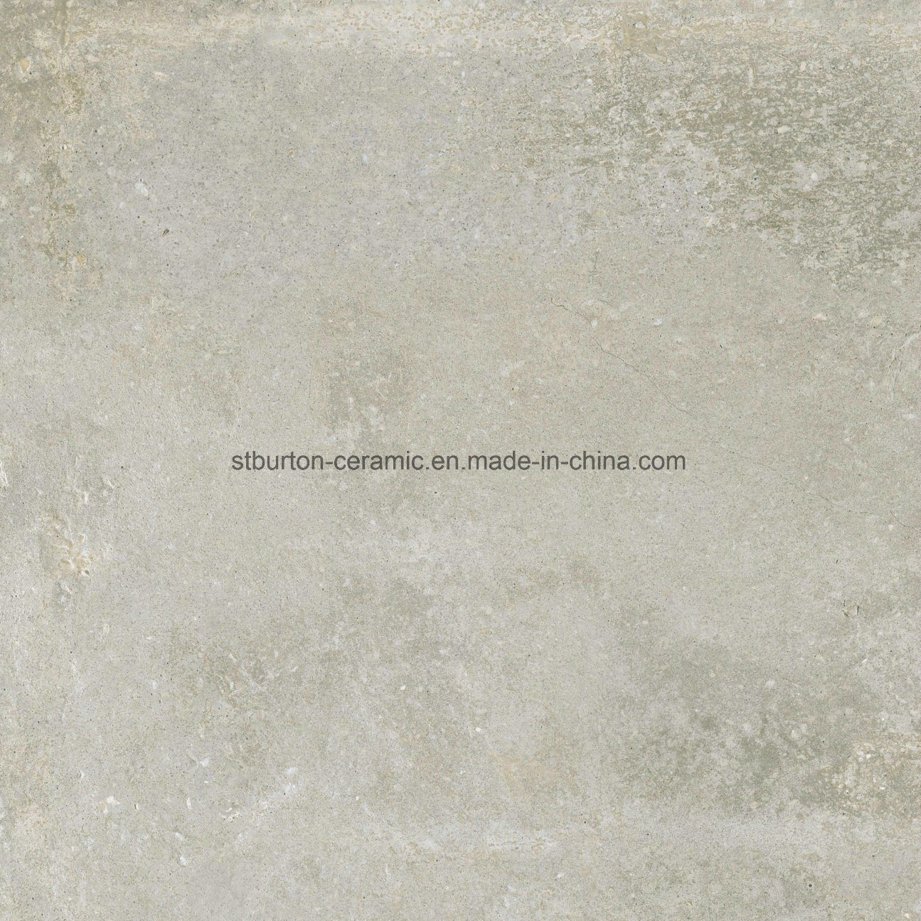 Building Material Matt Rustic Porcelain Floor Tile Grey Color Cement Design 600X600mm St66567-1