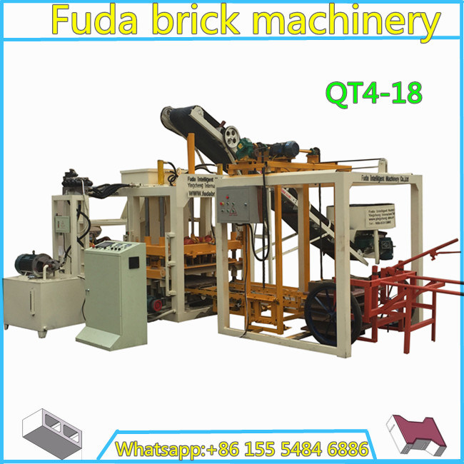 Hydraulic Automatic Concrete Paver Slab Brick Making Machine