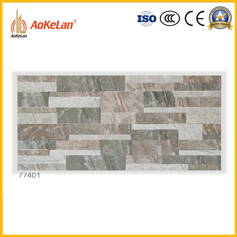 Building Material Rustic Ceramic Glazed Exterior Wall Tile with ISO