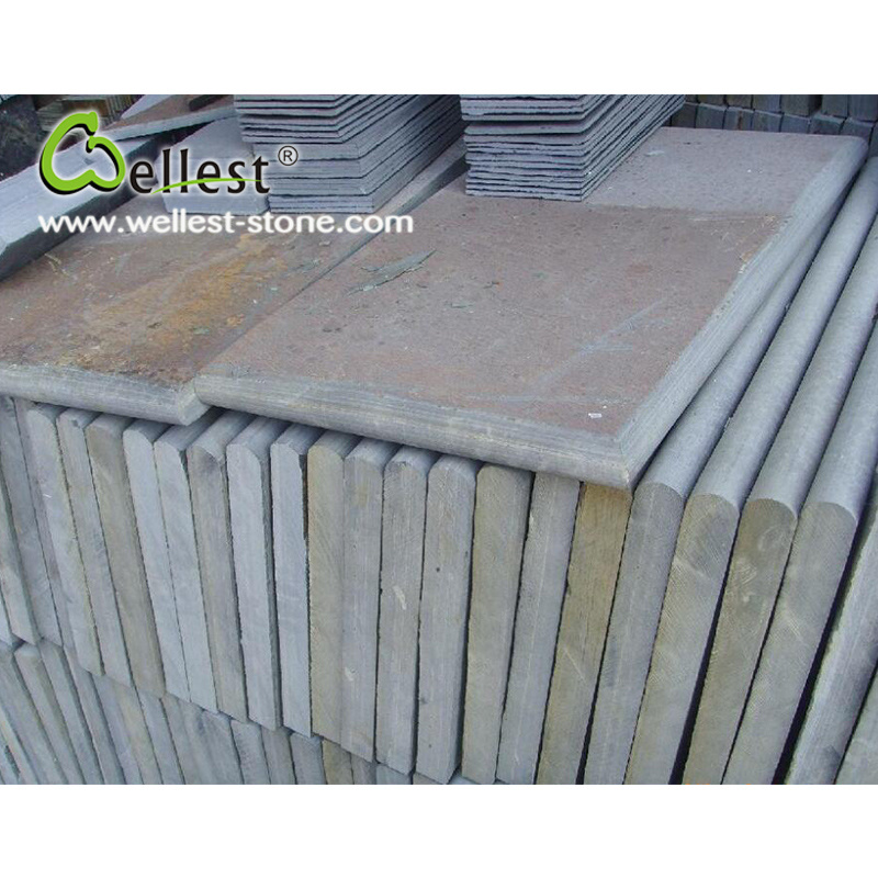 Factory Manufacture Best Price Slate Bullnose Pool Tile