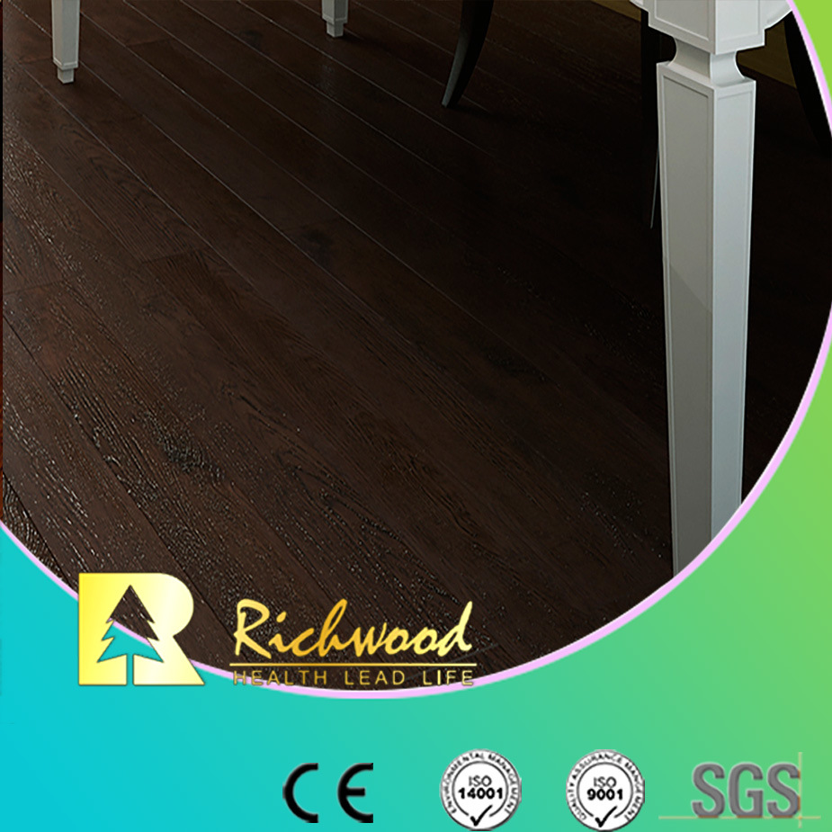 V Groove 12.3mm Oak HDF Laminated Floor