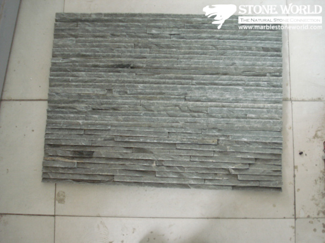 Grey Waterfall Ledgestone Tiles for Wall Panel (CS048)