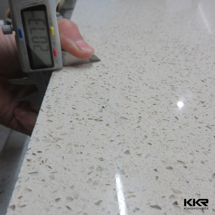 Kingkonree Wholesale Grey Artificial Quartz Stone Tiles
