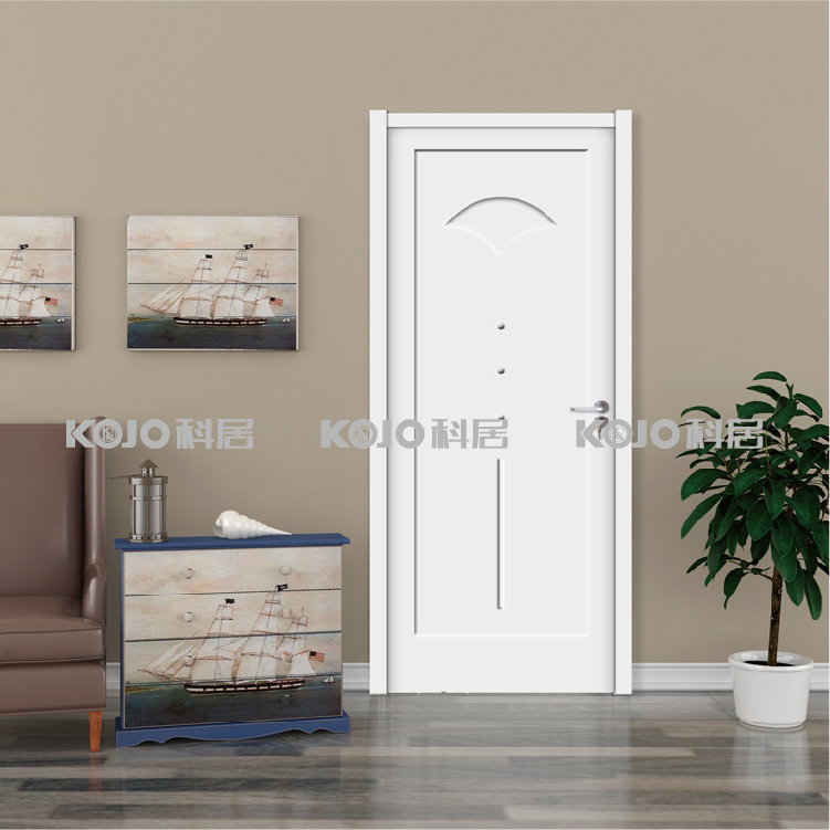 Waterproof WPC Decorative Interior Door for Bedroom Bathroom (YM-017)