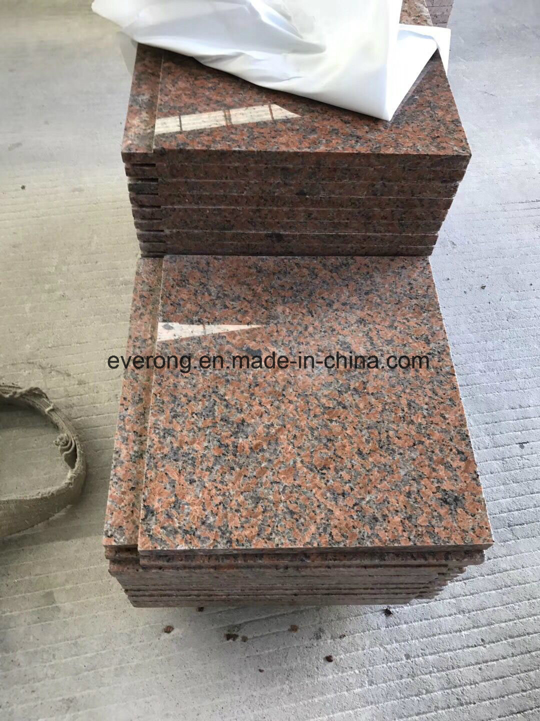 China Quarry Cheapest G562 Maple Red Granite for Step Vanity Top &Wall Covering