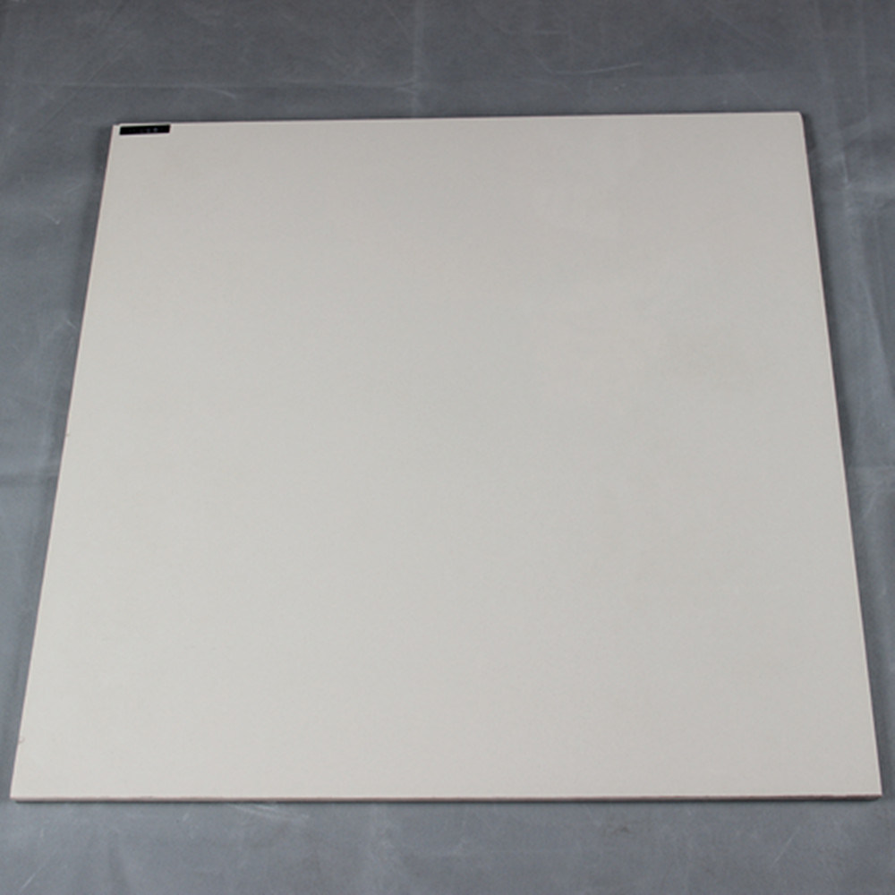 600X600mm Ceramic Ivory White Soluble Salt Polished Porcelain Floor Tile