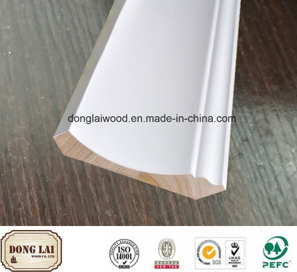 Factory MDF White Prime Ceiling Moulding