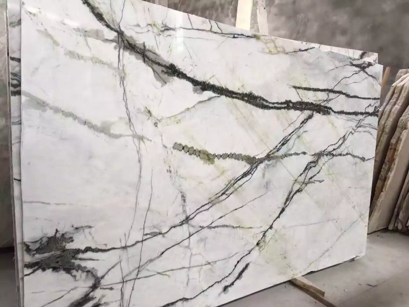 Clivia Green Marble Polished Tiles&Slabs&Countertop