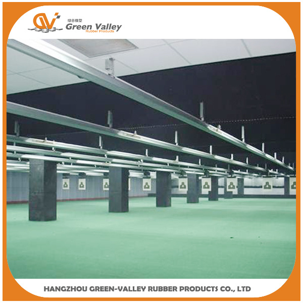 Safety Ballistic Rubber Flooring Tiles for Shooting Gallery