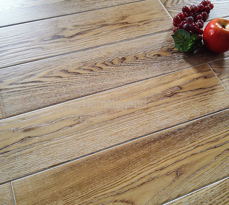 White and Brown Ash Engineered Wood Flooring