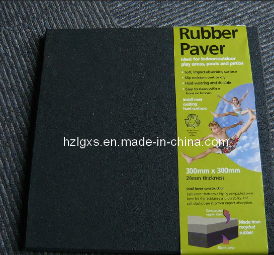 Recycled Rubber Floor Tiles -17