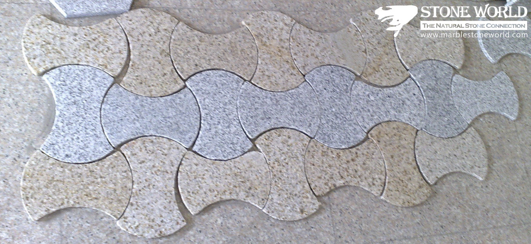 Newstar Granite Interlock Stone Paver Tiles for Outdoor (IL06)