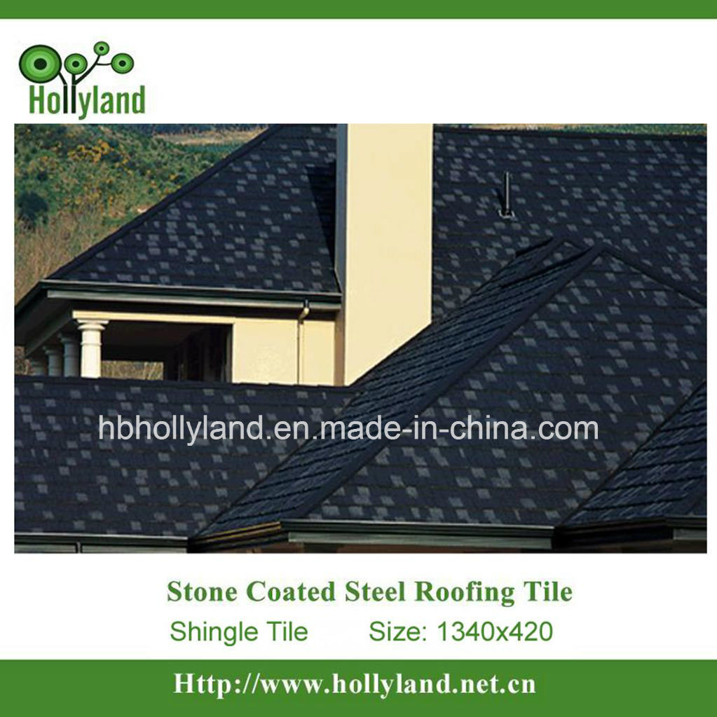 Metal Sheet Roof Tile with Stone Coated (Shingle Type)