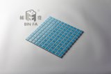 Blue Ice Crackle 25*25mm Ceramic Mosaic Tile for Decoration, Kitchen, Bathroom and Swimming Pool